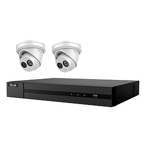 4 Channel NVR with 2 x 6MP Turret IP Camera's