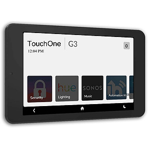 TouchOne 7" Black Touch Screen - In Wall PS