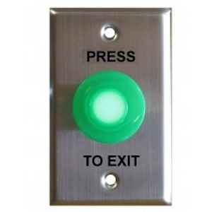 Mushroom LED Exit Button