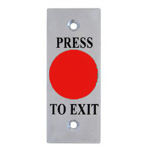 Architrave Exit Red Button