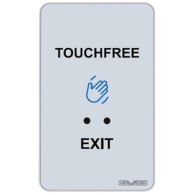 Exit Button Plastic - Touch Free