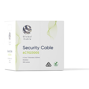 Security Cable 6 Core Shielded - 300 Metre