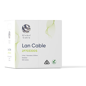 Lan Cable 2 Pair Shielded - 300 Metre